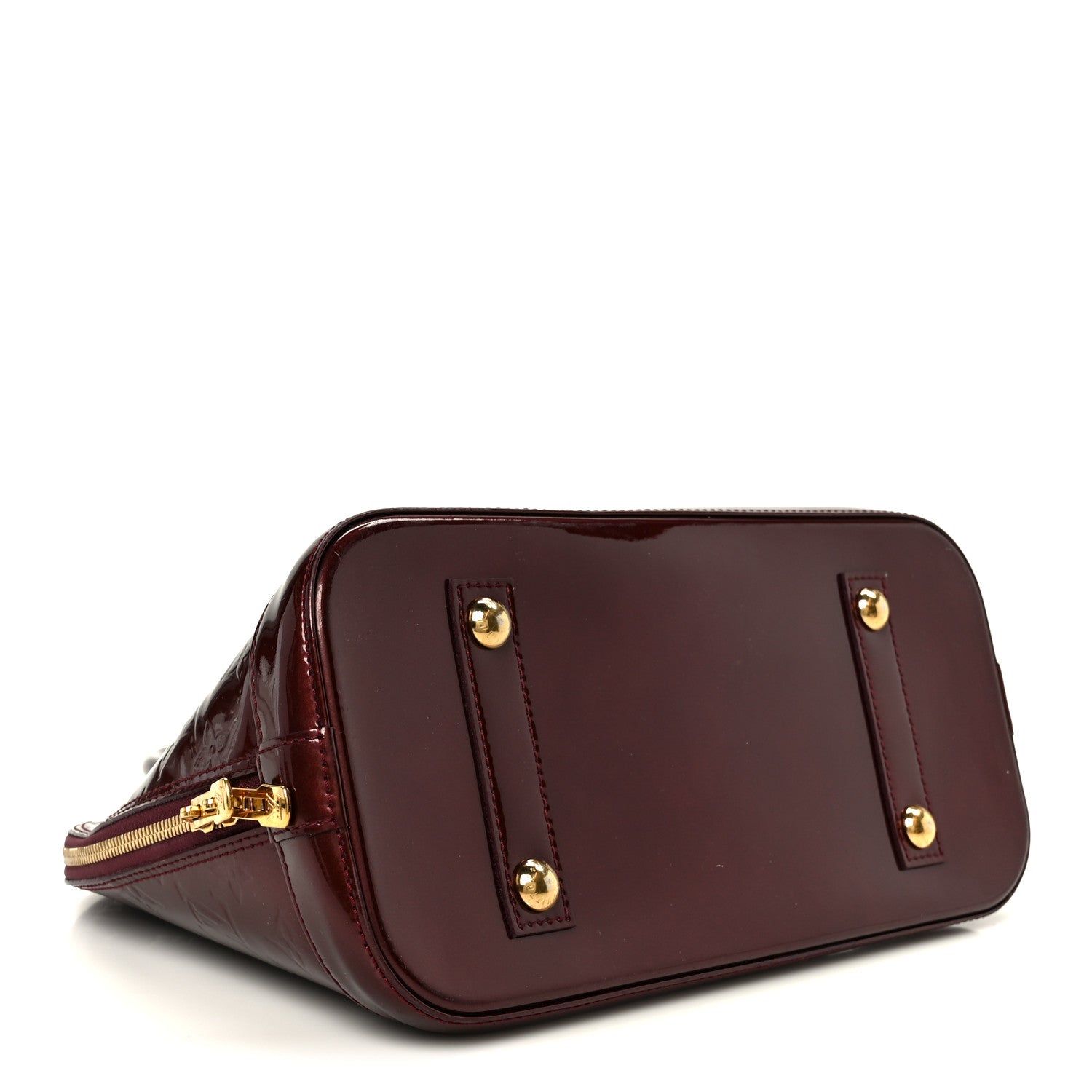 Louis Vuitton Vernis Alma PM Rouge Fauviste 3 of 9