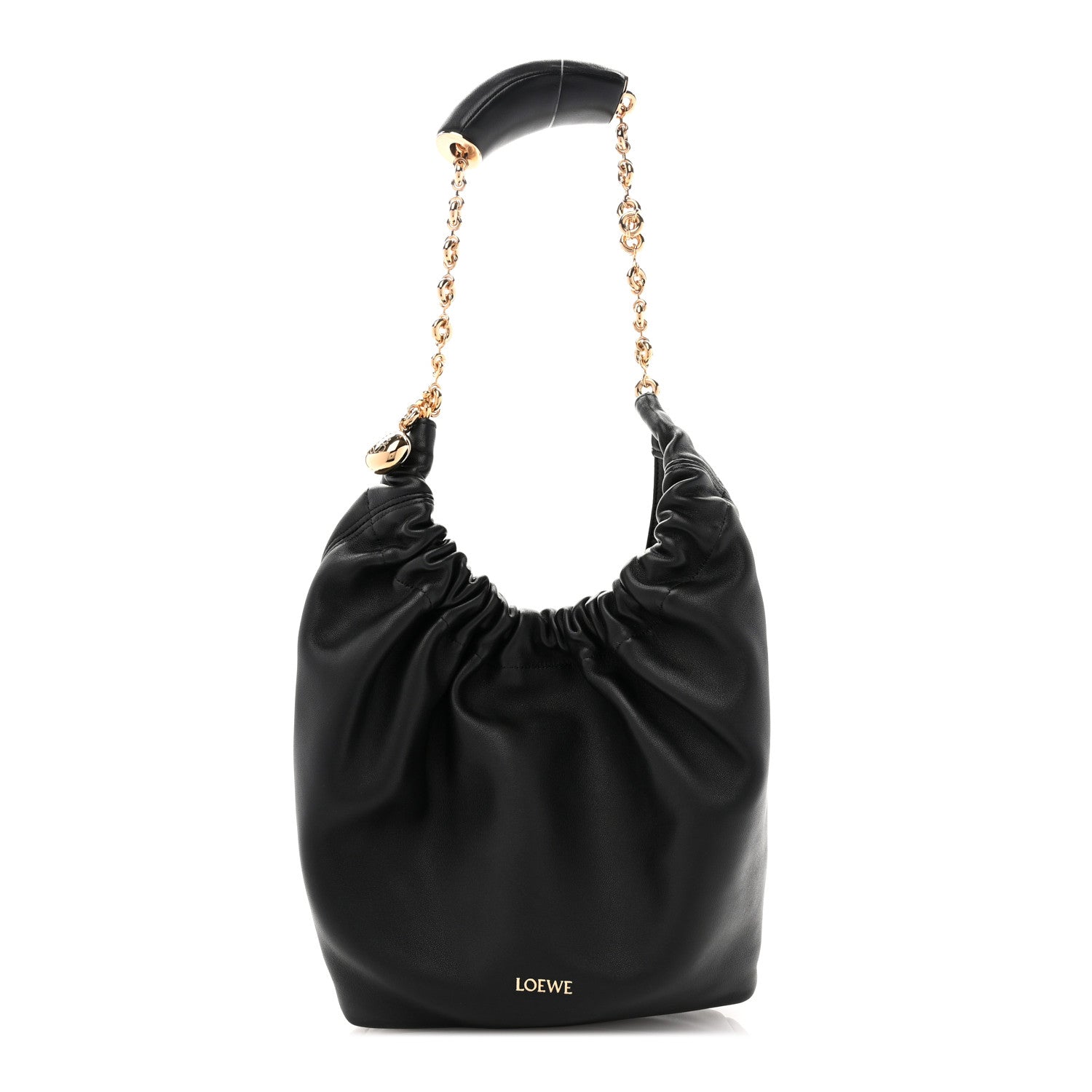 Loewe Buttery Nappa Lambskin Small Squeeze Bag Black 1 of 9