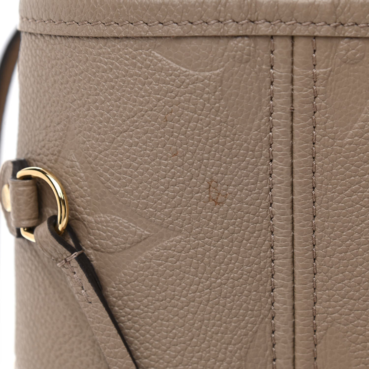Louis Vuitton Empreinte Monogram Giant Neverfull MM Tourterelle 11 of 12