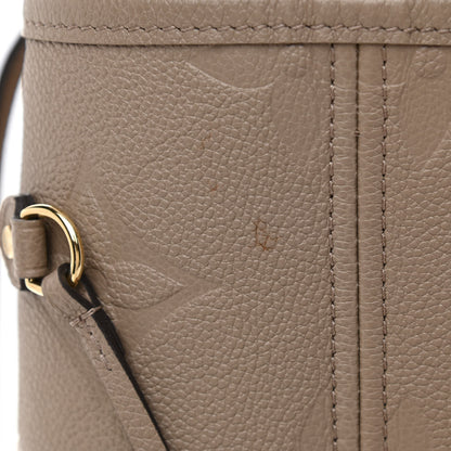 Louis Vuitton Empreinte Monogram Giant Neverfull MM Tourterelle 11 of 12