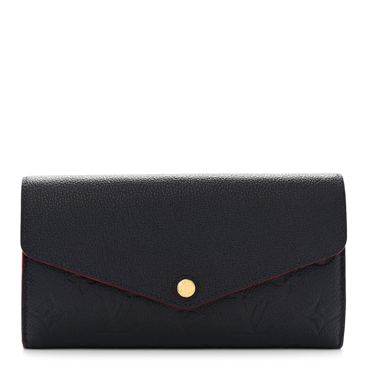 Louis Vuitton Empreinte Sarah Wallet NM Marine Rouge 1 of 13