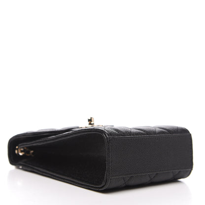 Chanel Caviar Quilted Classic Phone Holder Black 3 of 10