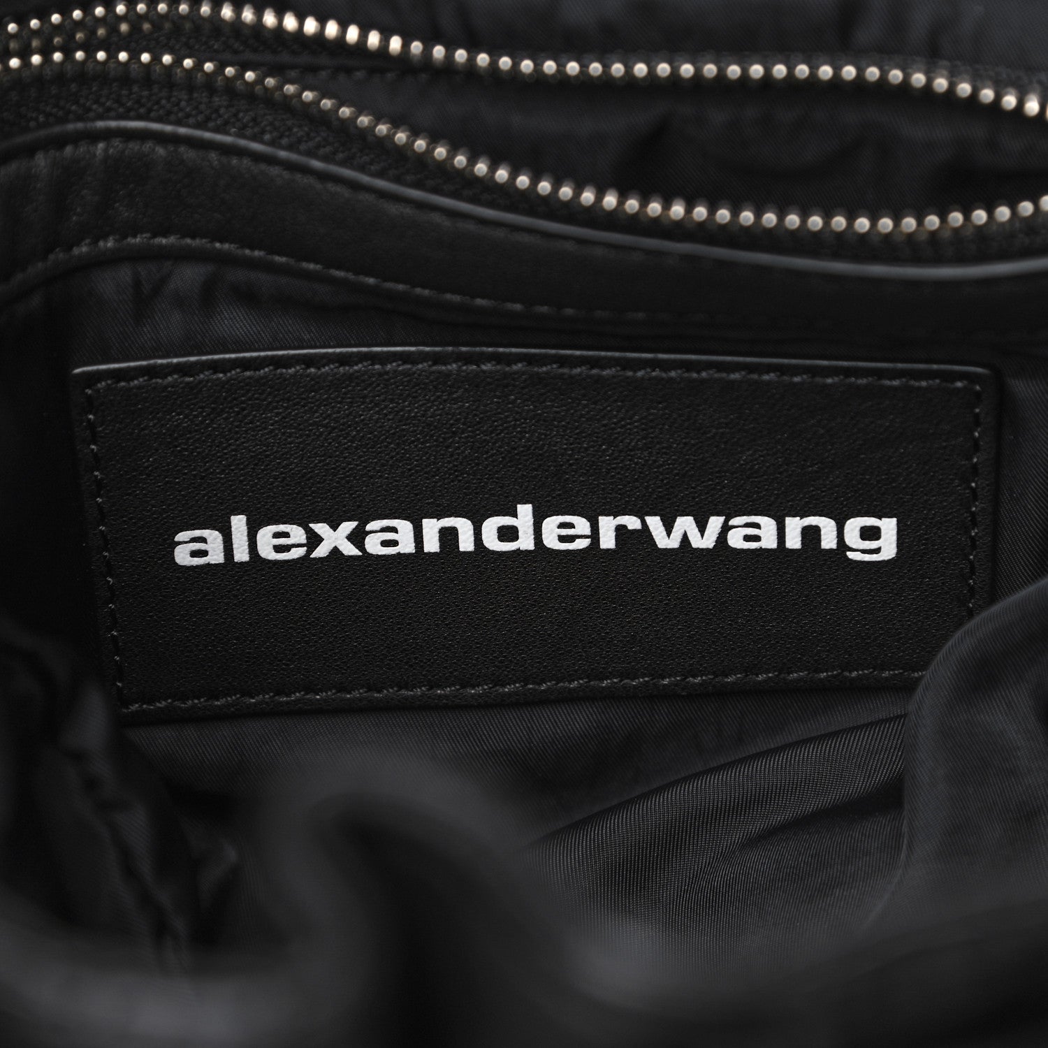Alexander Wang Lambskin Mini Marti Backpack Washed Black Rhodium Hardware 5 of 8