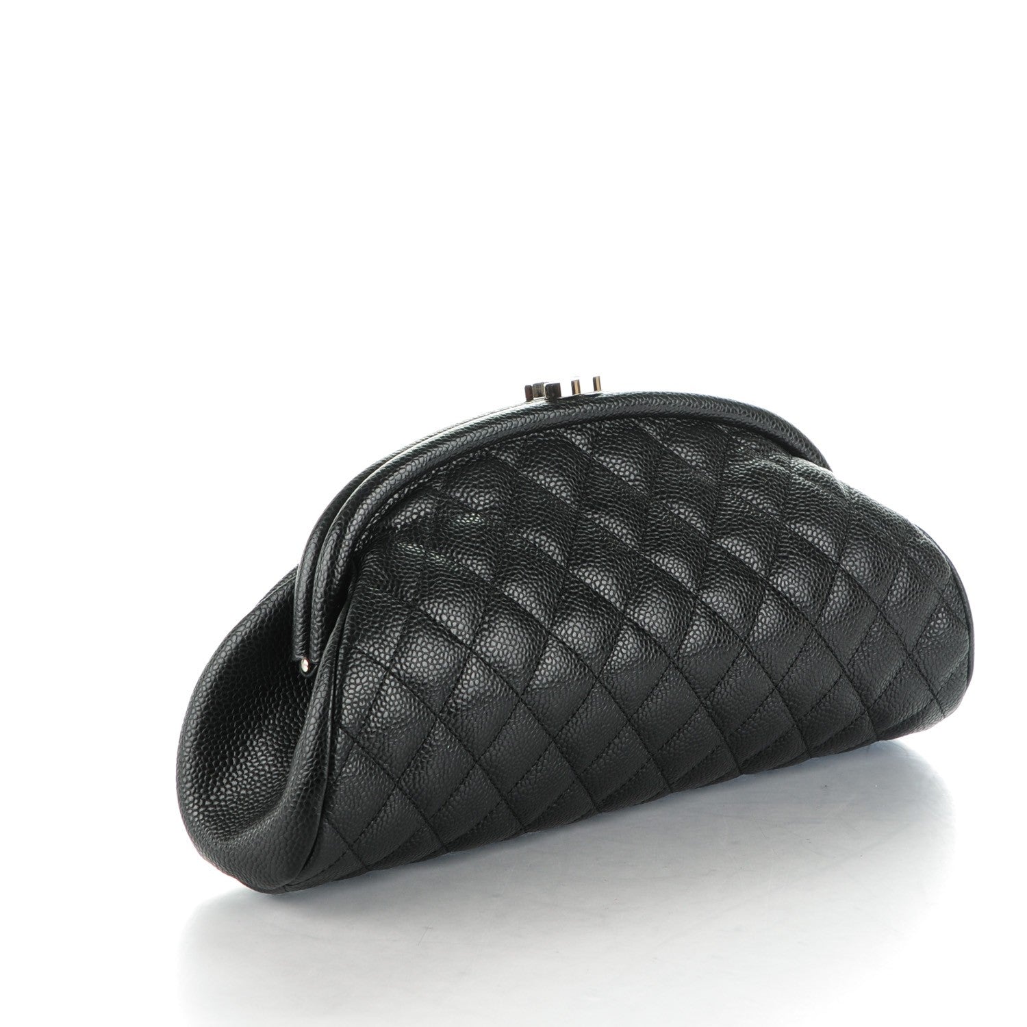 Chanel Caviar Quilted Timeless Clutch Black 3 of 7