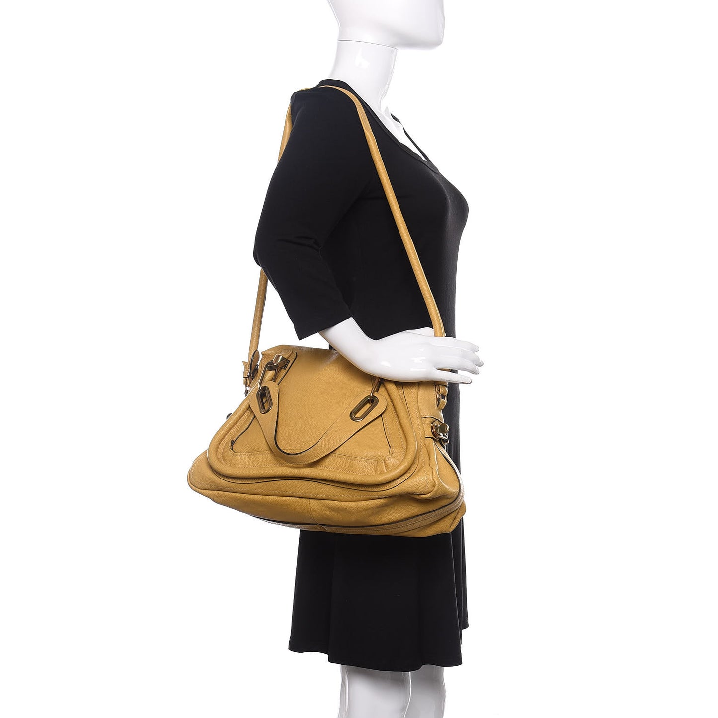 Calfskin Medium Paraty Mustard