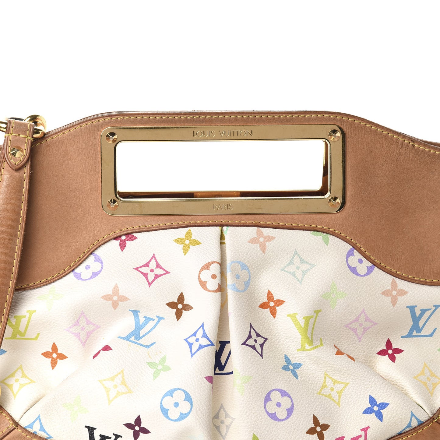 Monogram Multicolor Judy MM White