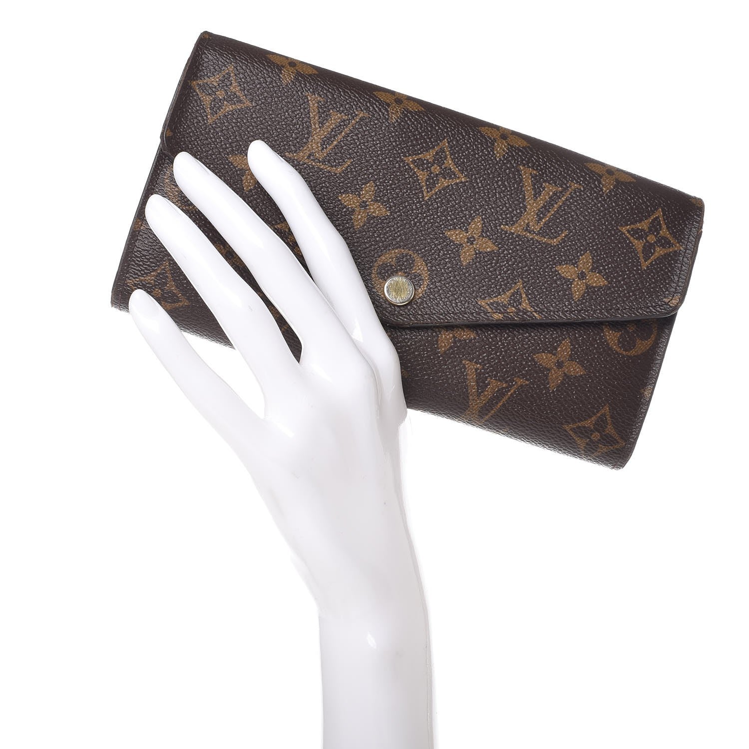 Louis Vuitton Monogram Sarah Wallet NM 2 of 7
