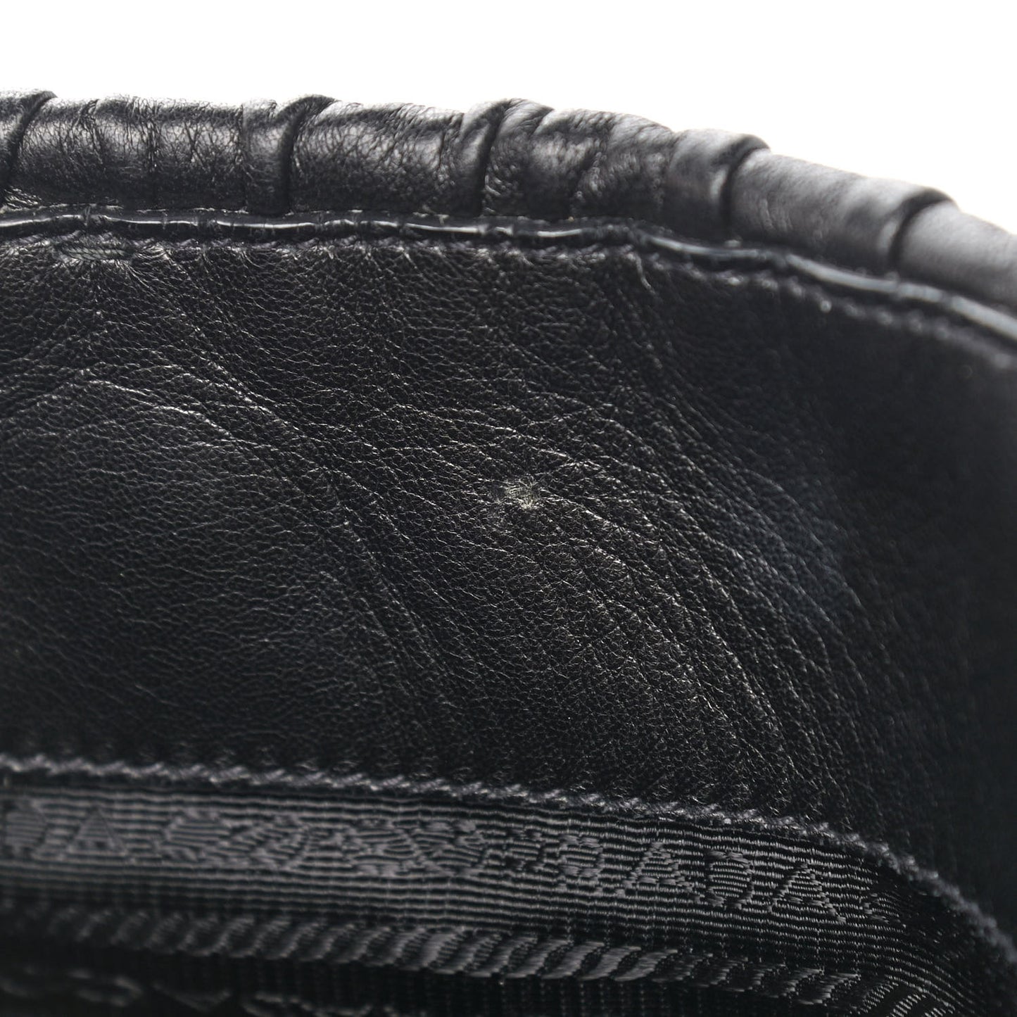 Nappa Gaufre Tote Black