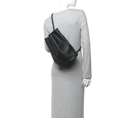 The Row Grained Calfskin Joe Backpack Black 2 of 9