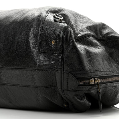 Balenciaga Agneau 24Hour Voyage Travel Bag Black 9 of 11