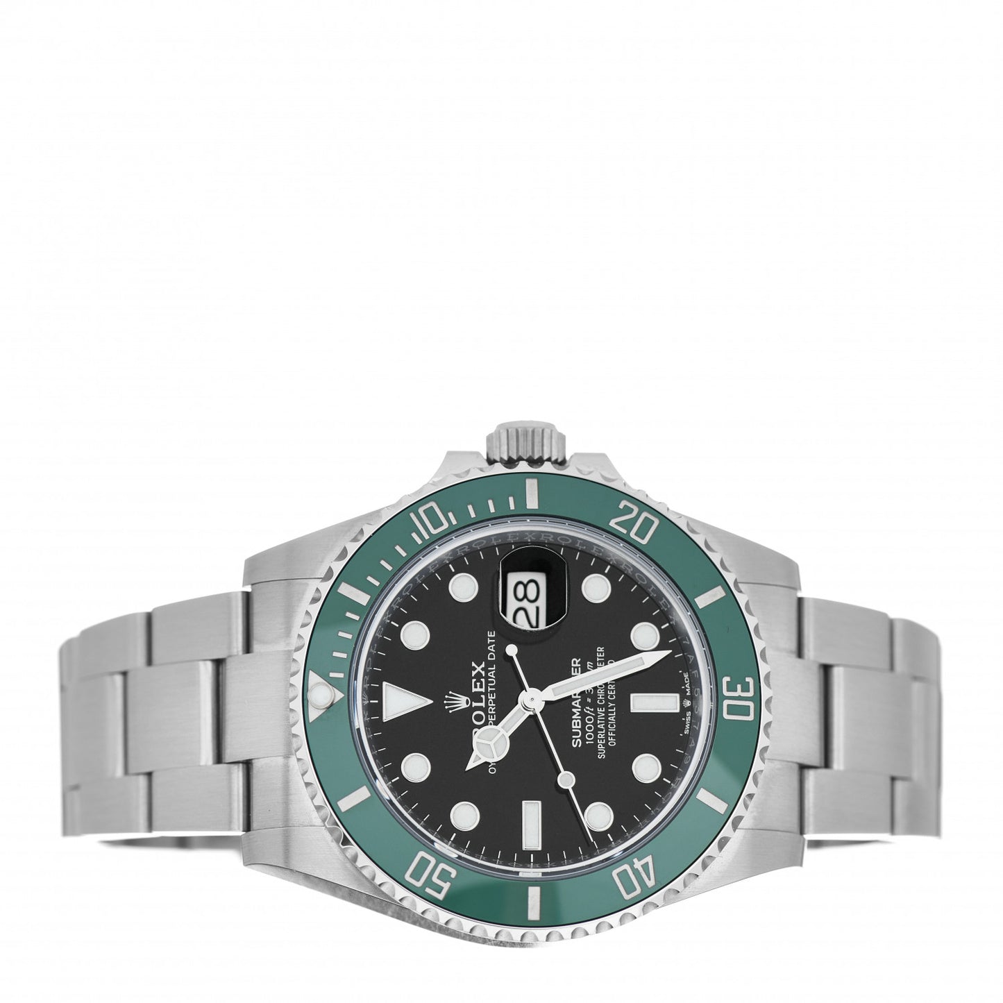 Stainless Steel 41mm Oyster Perpetual Submariner Date Starbucks Watch Black 126610LV
