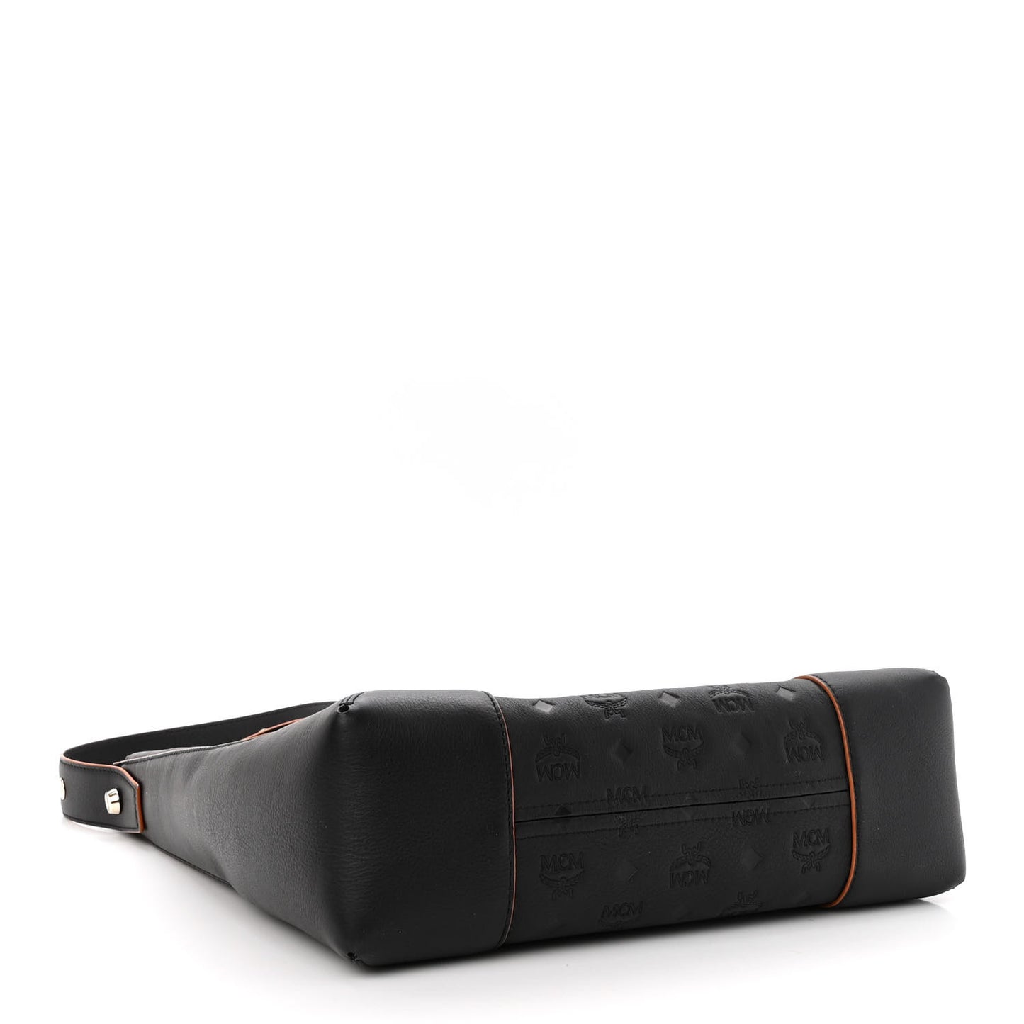 Calfskin Ottomar Monogram Large Klara Hobo Black