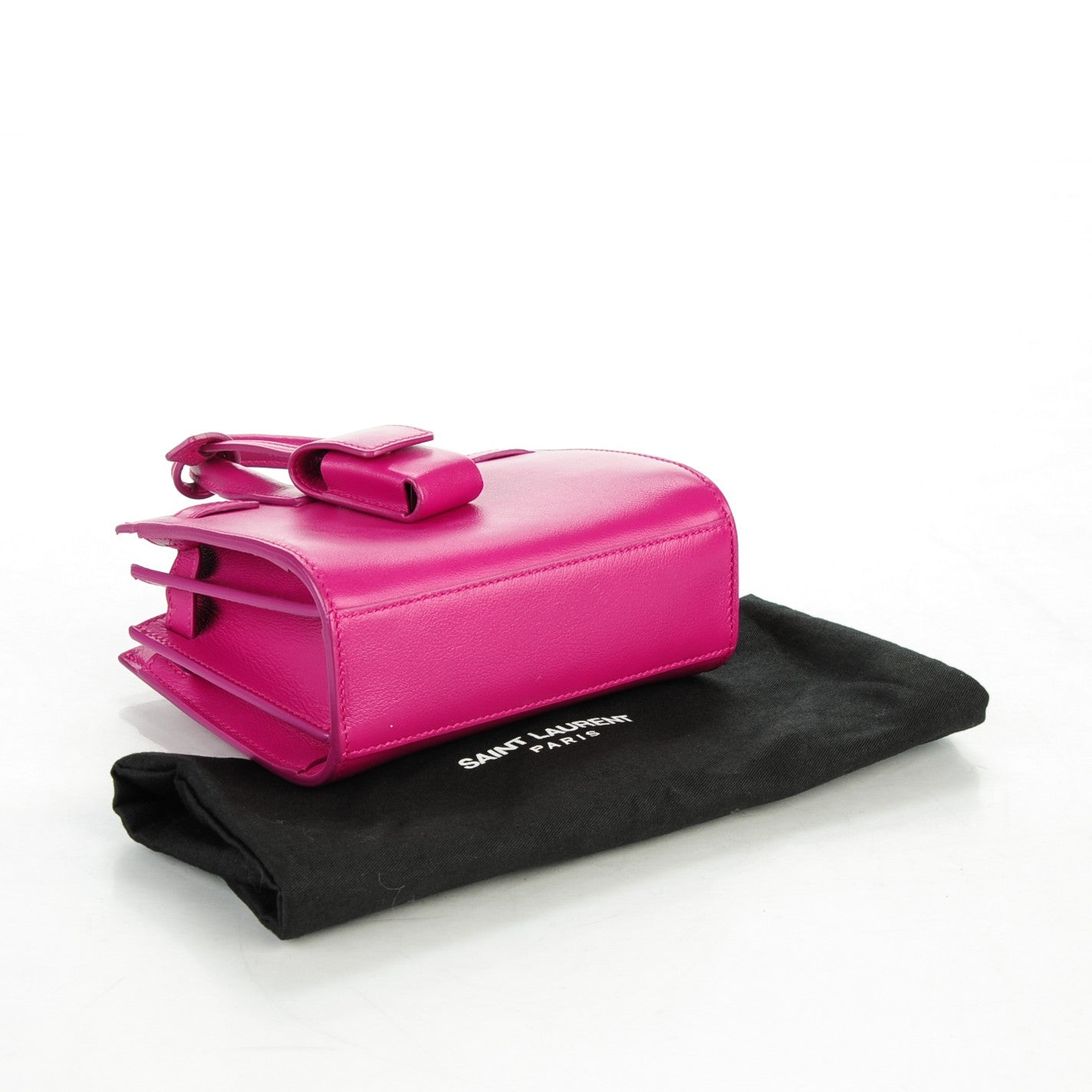 Calfskin Toy Sac De Jour Electric Pink
