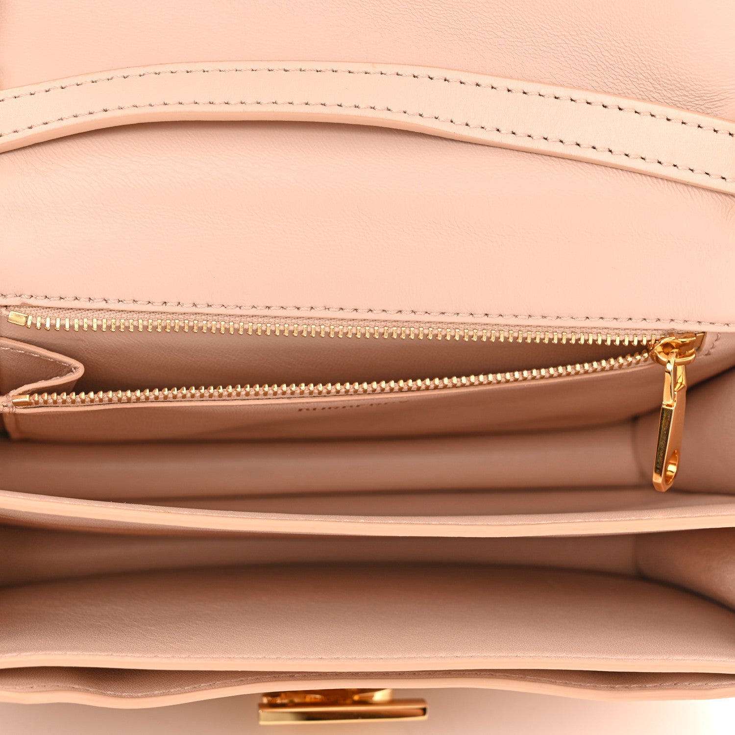 Burberry Calfskin Small TB Bag Rose Beige 5 of 10