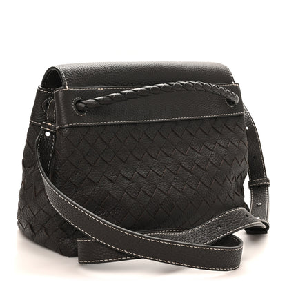 Bottega Veneta Grained Calfskin Intrecciato Small Andiamo Messenger Bag Fondant 3 of 9