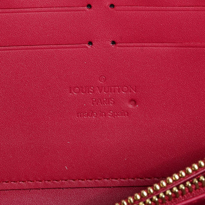 Louis Vuitton Patent Sweet Monogram Zippy Wallet Rose Indien 7 of 8