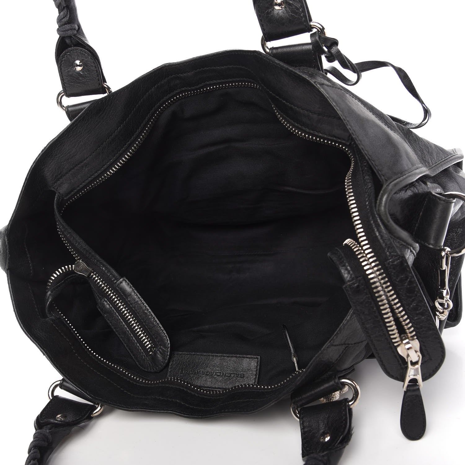 Balenciaga Agneau Giant 21 Silver Hardware Part Time Black 5 of 11
