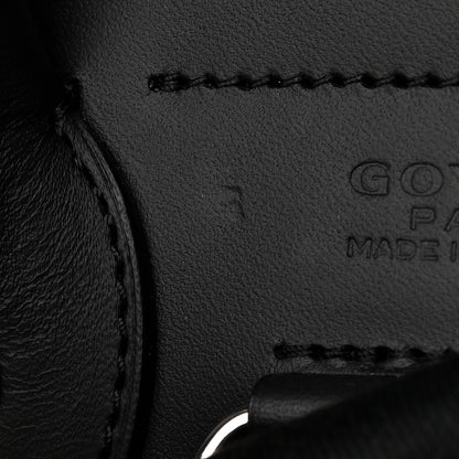 Goyard Goyardine Calfskin Alpin MM Backpack Black 10 of 11