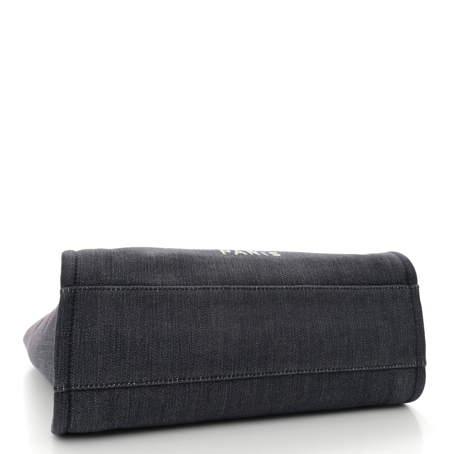 Denim Small Deauville Tote Dark Blue