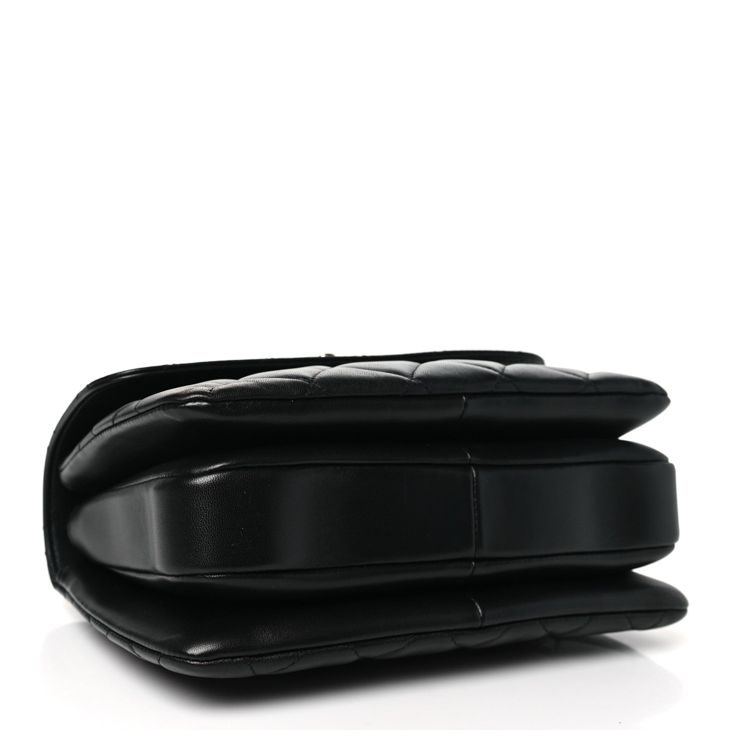 Chanel Lambskin Quilted Small Trendy CC Dual Handle Flap Bag Black 4 of 11