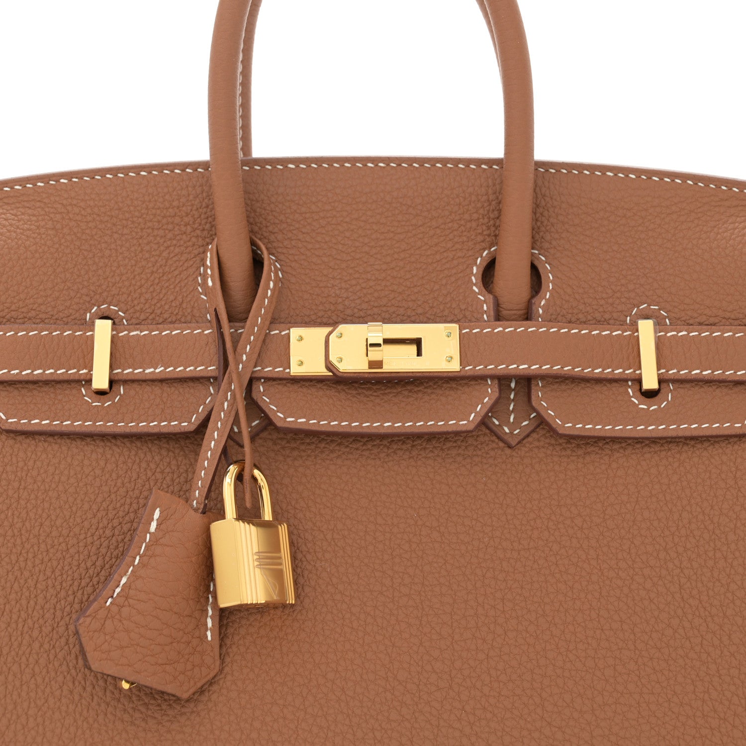 Hermes Togo Birkin 25 Gold 8 of 11
