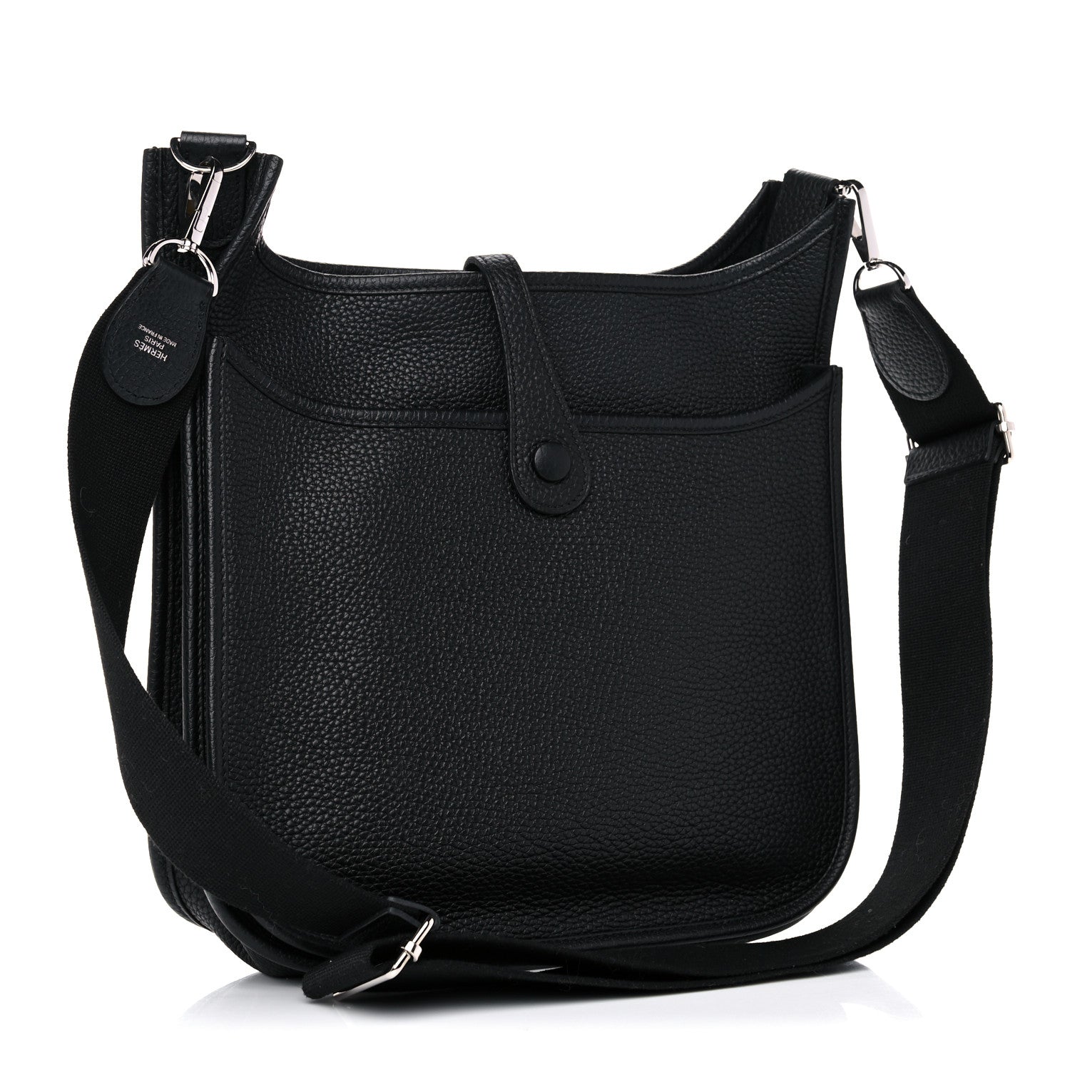Hermes Taurillon Clemence Evelyne III PM Black 3 of 12