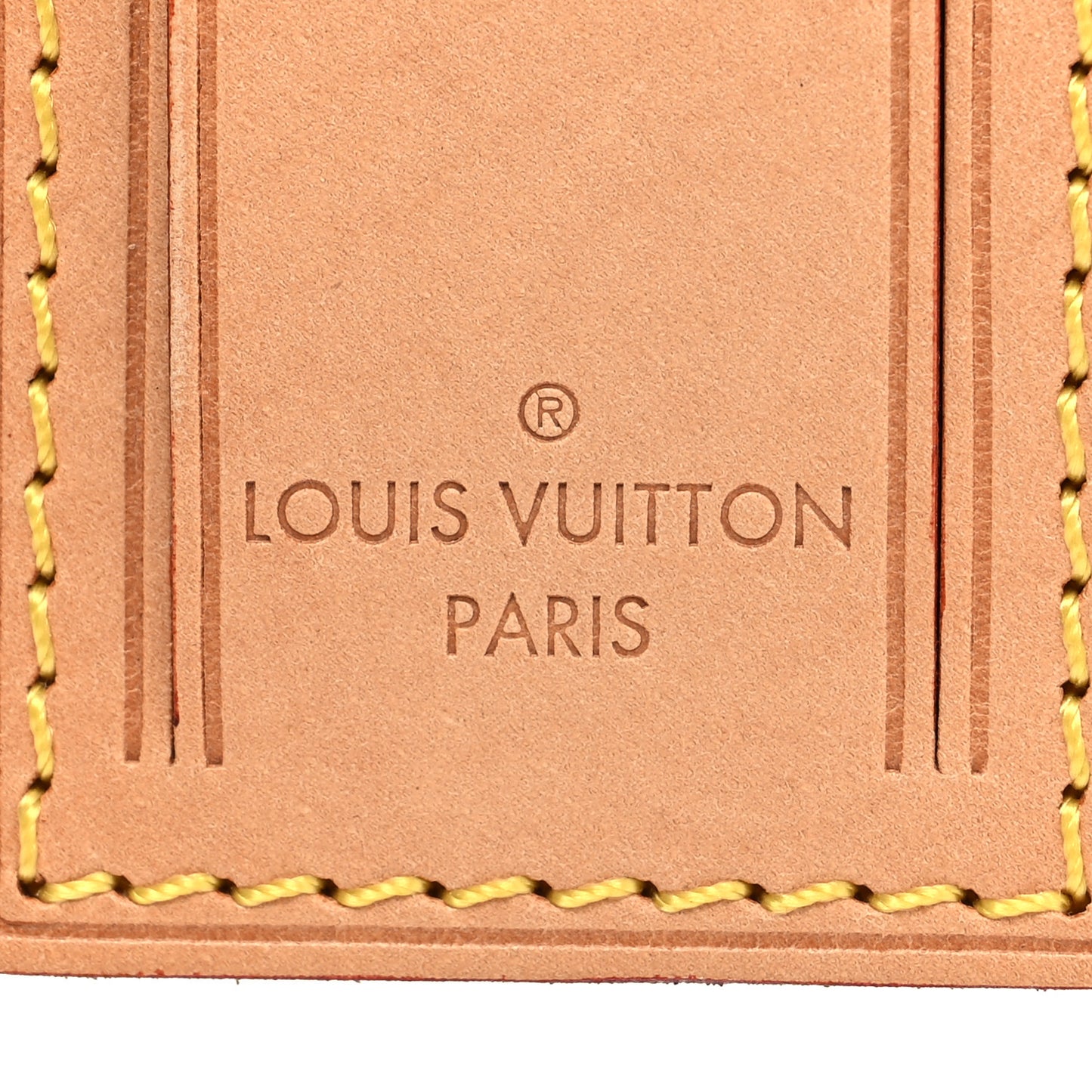 Vachetta Luggage Tag