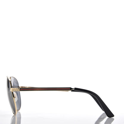 Gucci Aviator Sunglasses GG0237S Gold 3 of 9