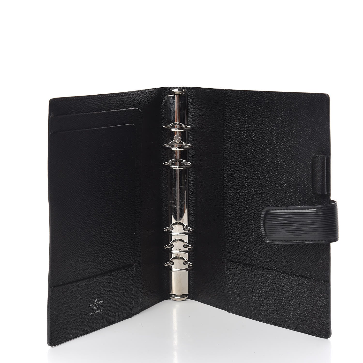 Louis Vuitton Epi Large Ring Agenda Black 5 of 6