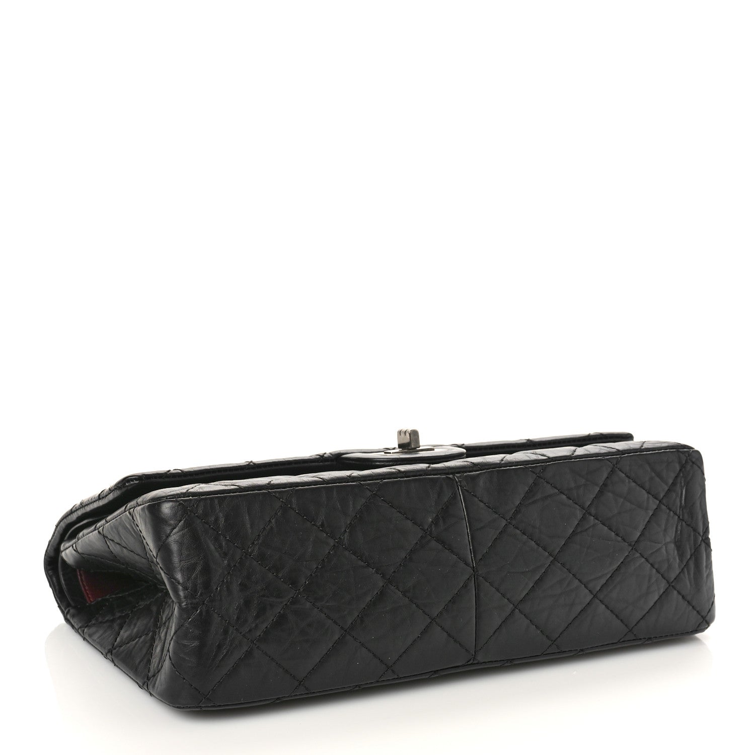 Chanel Aged Calfskin Quilted 2.55 Reissue 226 Flap Black 4 of 9