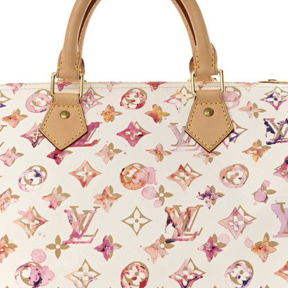 Louis Vuitton Watercolor Aquarelle Speedy 30 White 8 of 11
