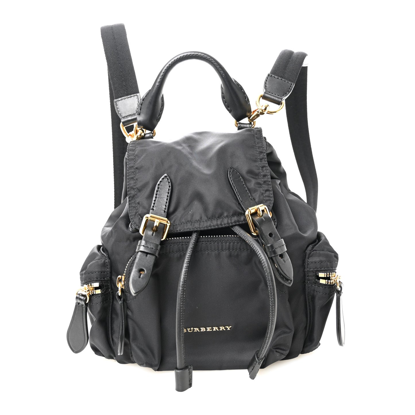 Burberry Nylon Small Crossbody Rucksack Backpack Black 1864127 – FASHIONPHILE