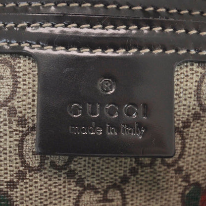 Gucci GG Plus Monogram Hearts Medium Joy Boston Dark Brown 8 of 9