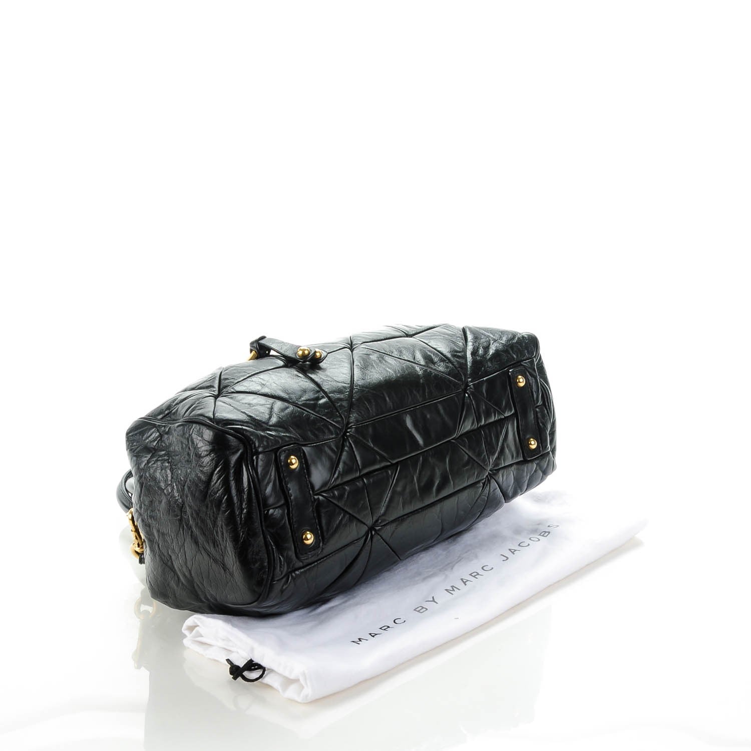 Marc Jacobs Calfskin Patchwork Stam Black 4 of 8