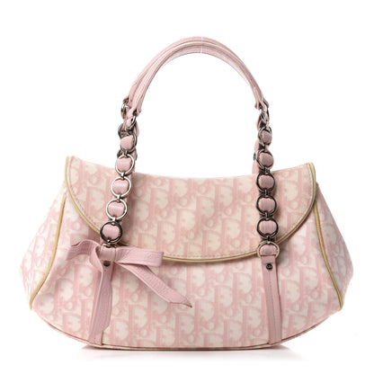 Christian Dior Monogram Romantique Trotter Bag Rose 1 of 14