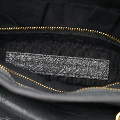 Balenciaga Agneau Classic Gold Hardware City Gris Fossile Anthracite 7 of 10