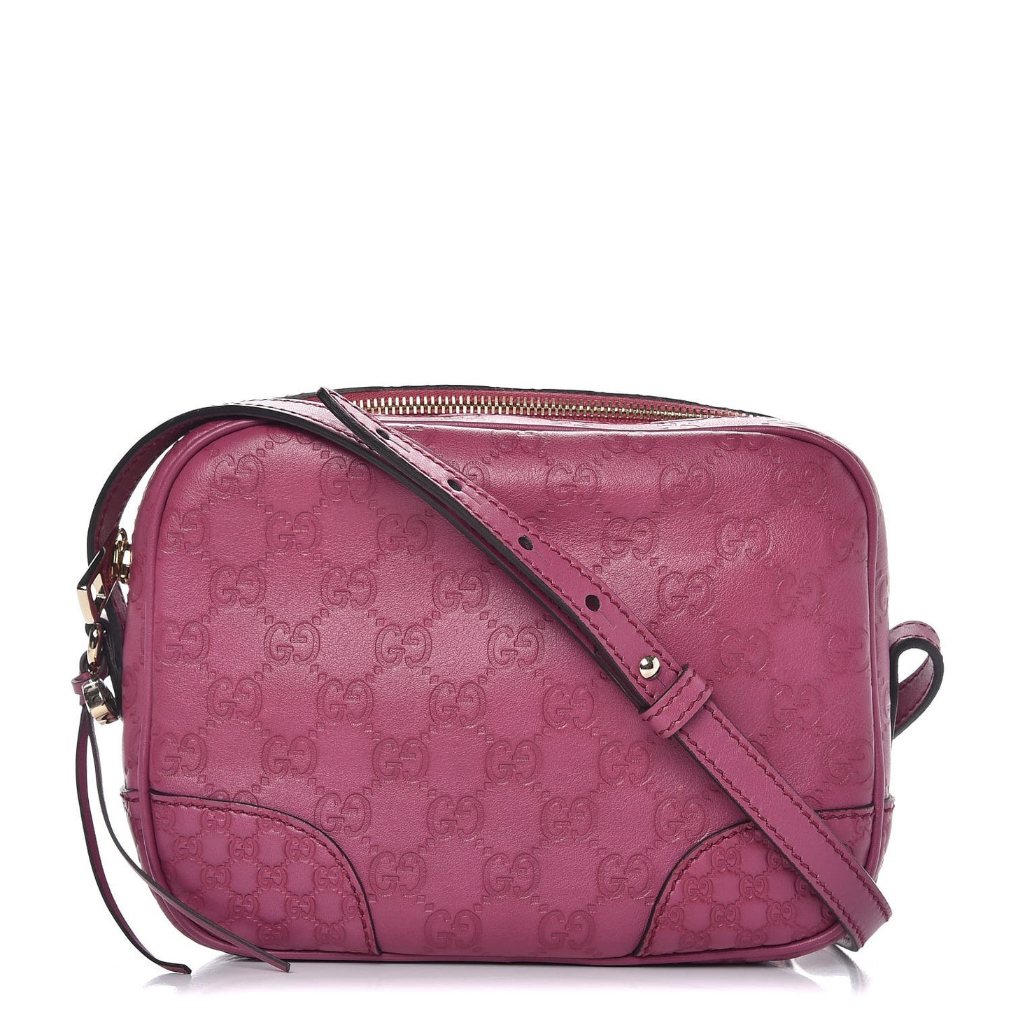 Guccissima Signature Mini Bree Messenger Bag Peonia Flower