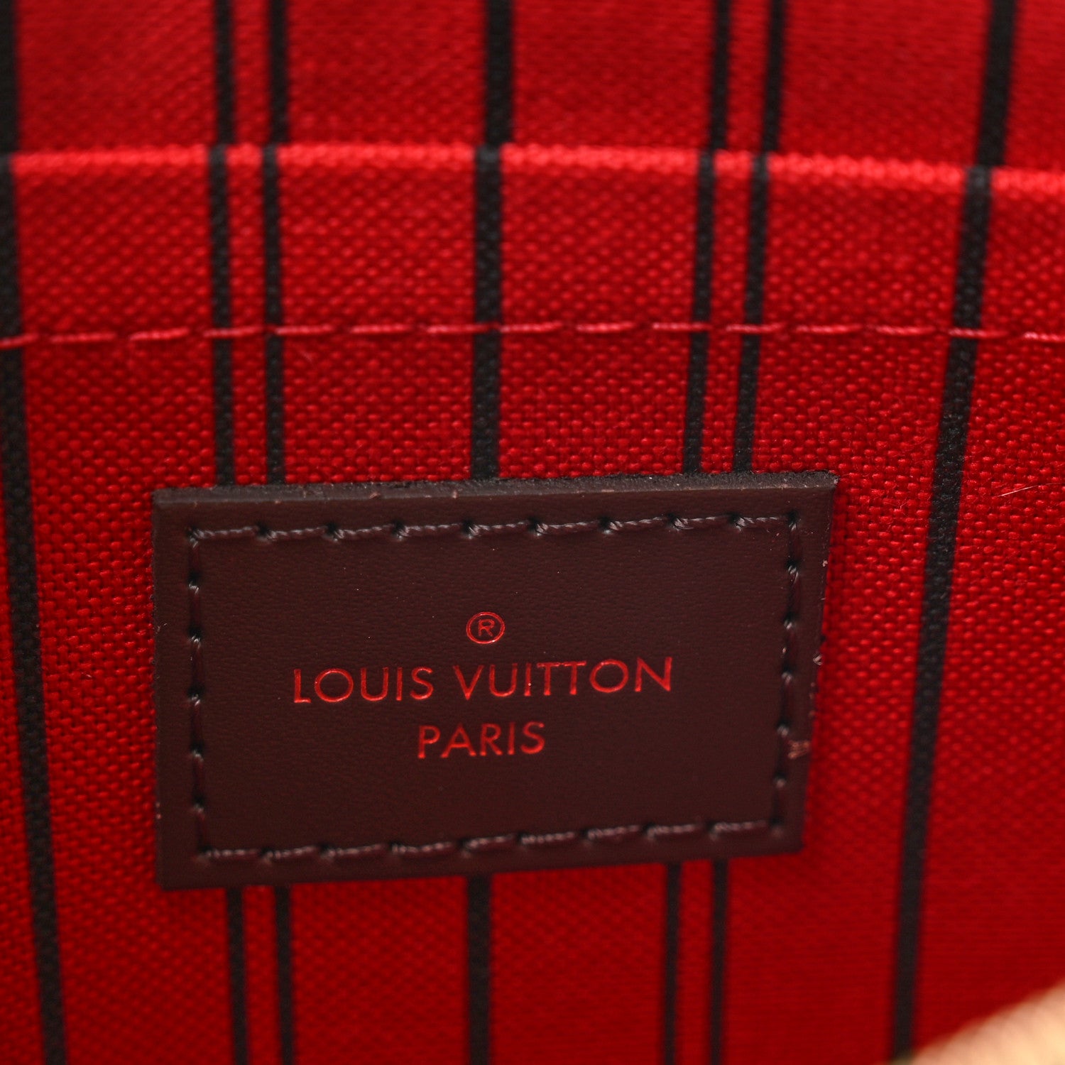 Louis Vuitton Damier Ebene Neverfull MM GM Pochette 5 of 5