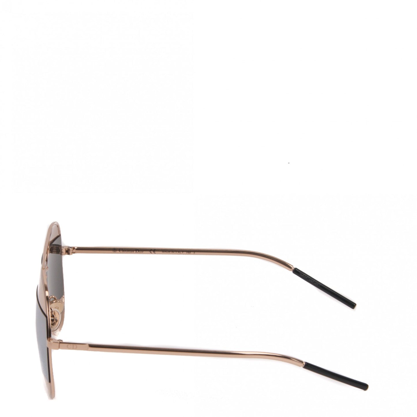 Split 1 Aviator Sunglasses Gold Silver