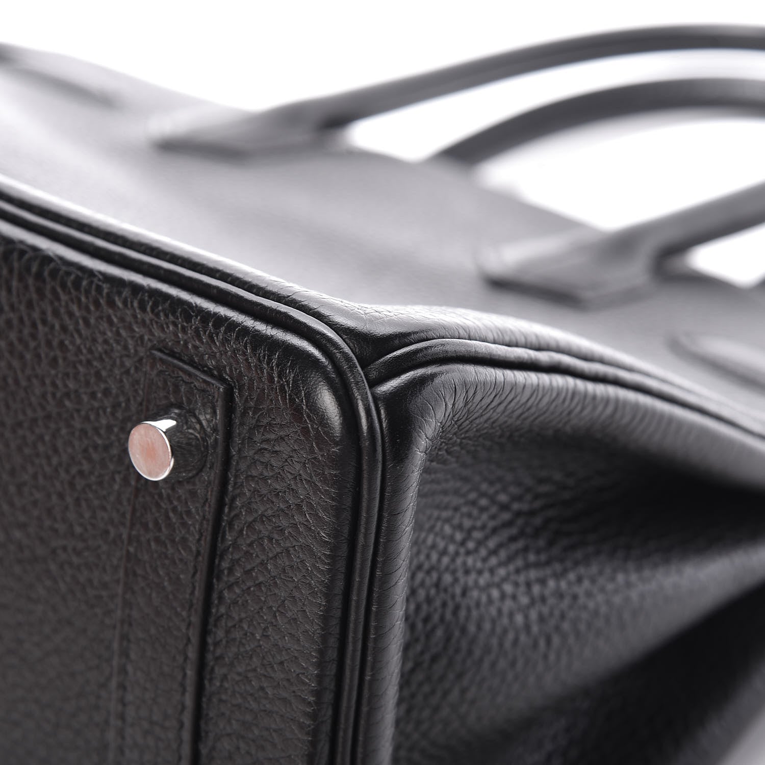Hermes Taurillon Clemence Birkin 30 Black 16 of 18