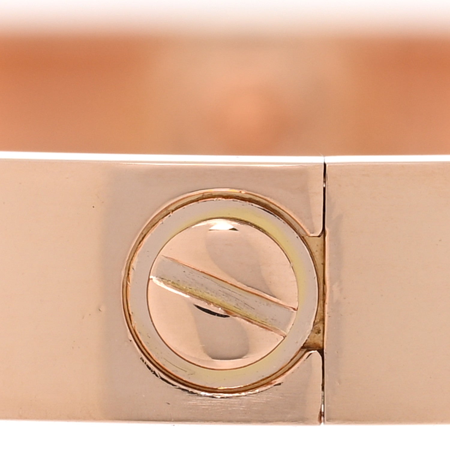 Cartier 18K Pink Gold LOVE Bracelet 17 5 of 7