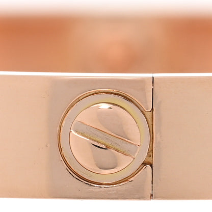 Cartier 18K Pink Gold LOVE Bracelet 17 5 of 7
