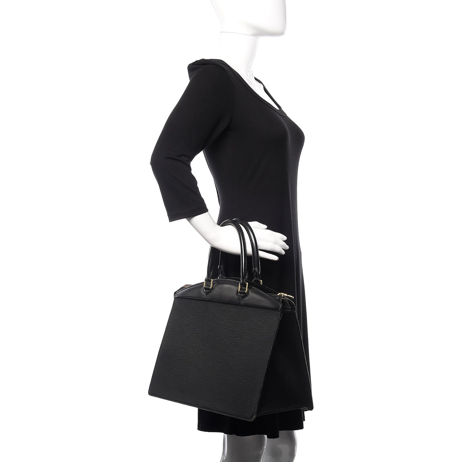 Louis Vuitton Epi Riviera Black 2 of 19