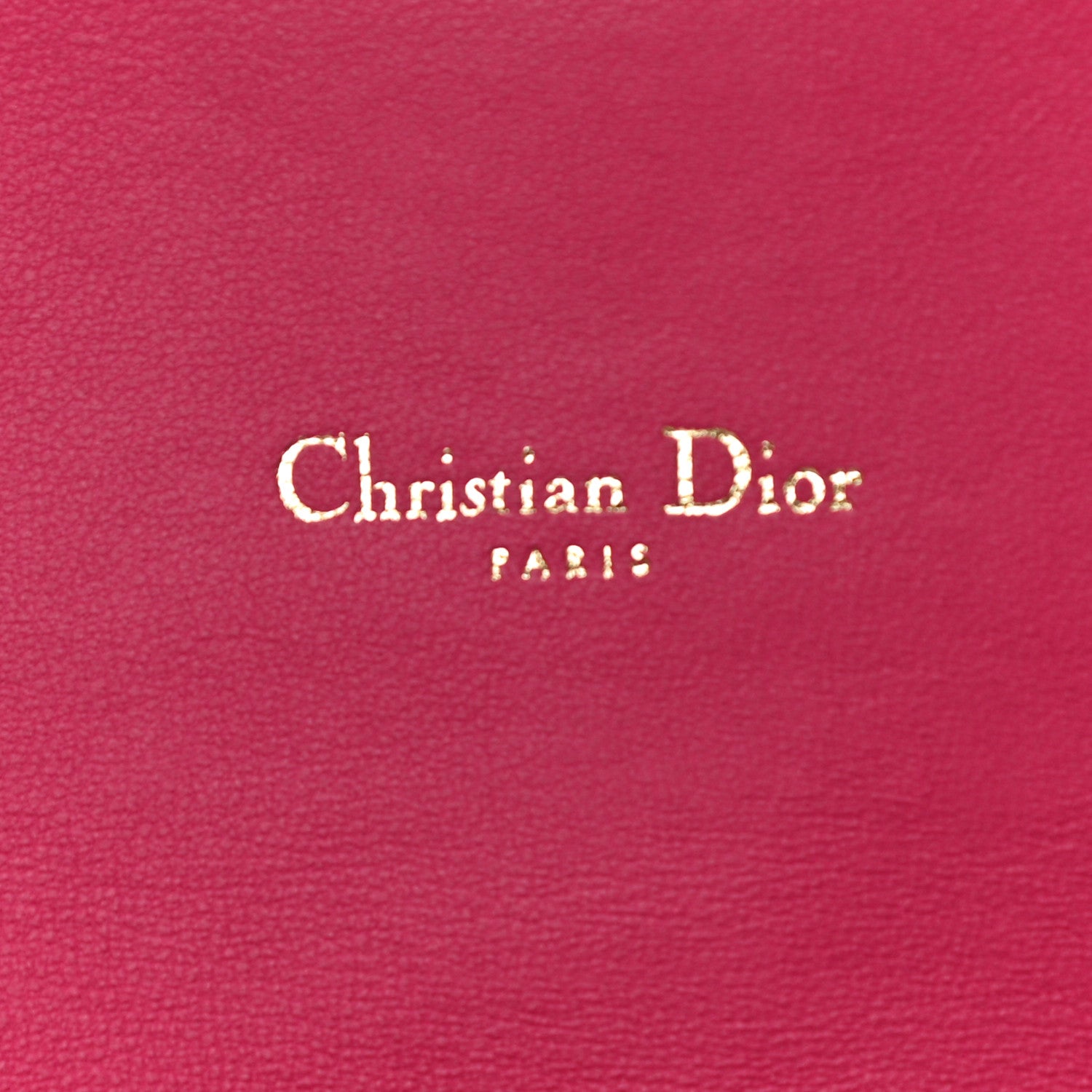 Christian Dior Lambskin Cannage Miss Dior Promenade Pouch Fuchsia 5 of 11