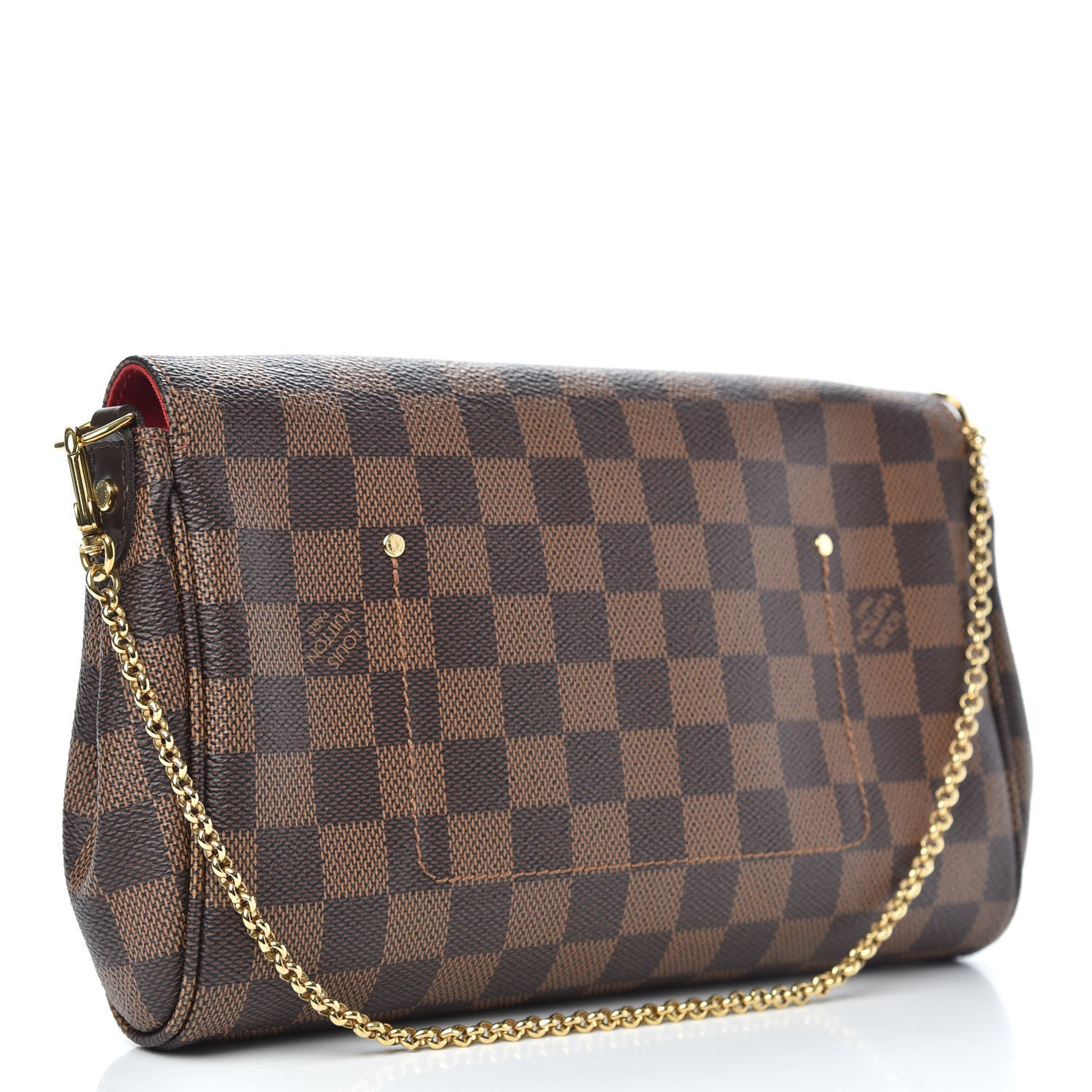 Louis Vuitton Damier Ebene Favorite MM 3 of 9