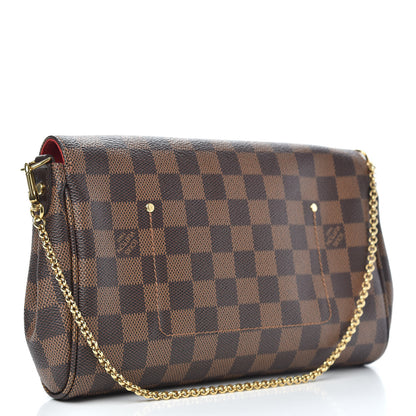 Louis Vuitton Damier Ebene Favorite MM 3 of 9