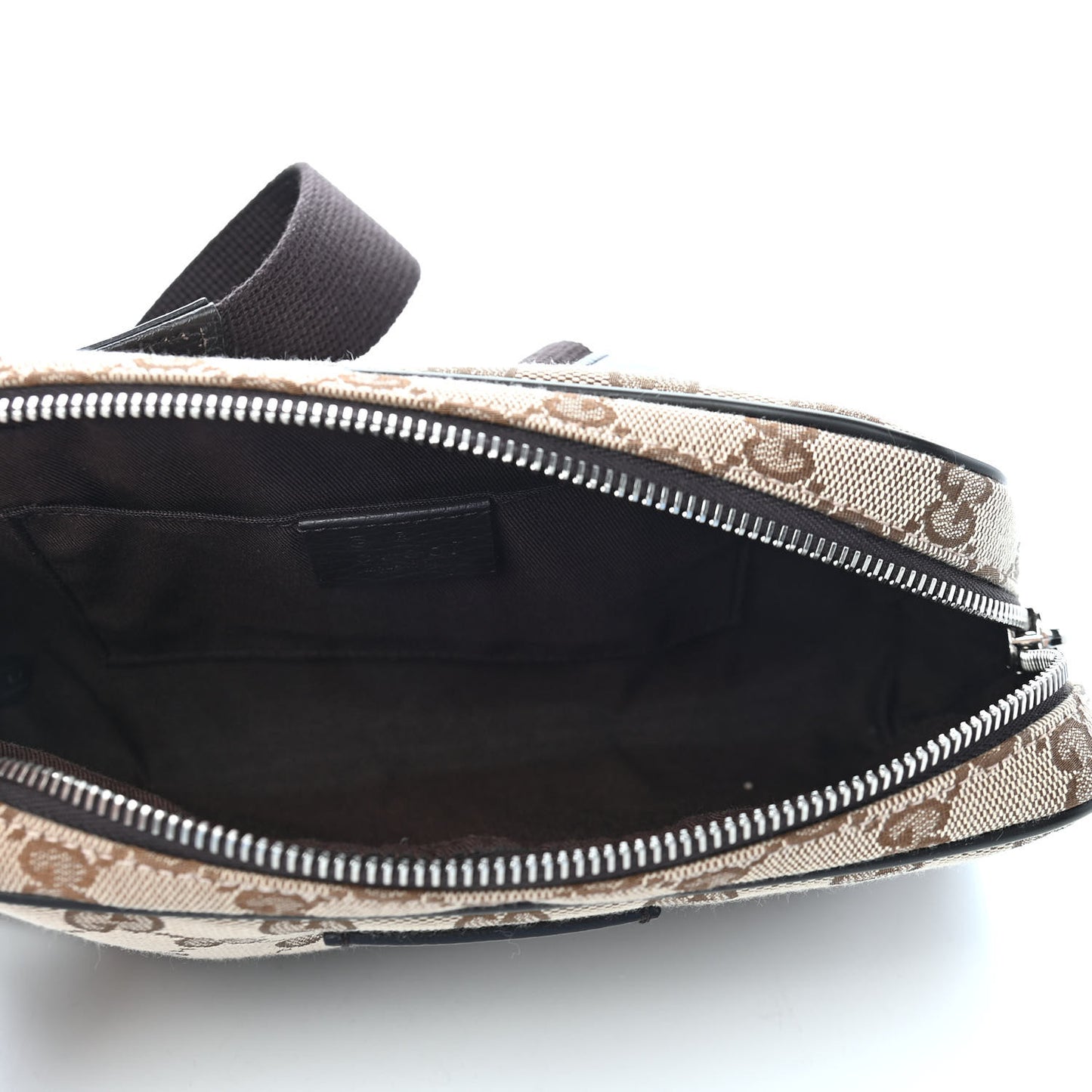 Monogram Belt Bag Dark Brown