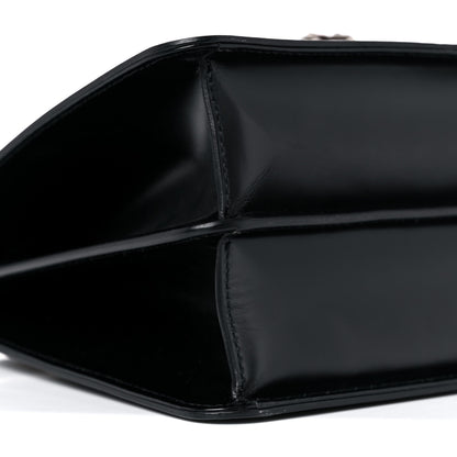 Gucci Calfskin Bamboo Medium Thiara Top Handle Bag Black 9 of 22