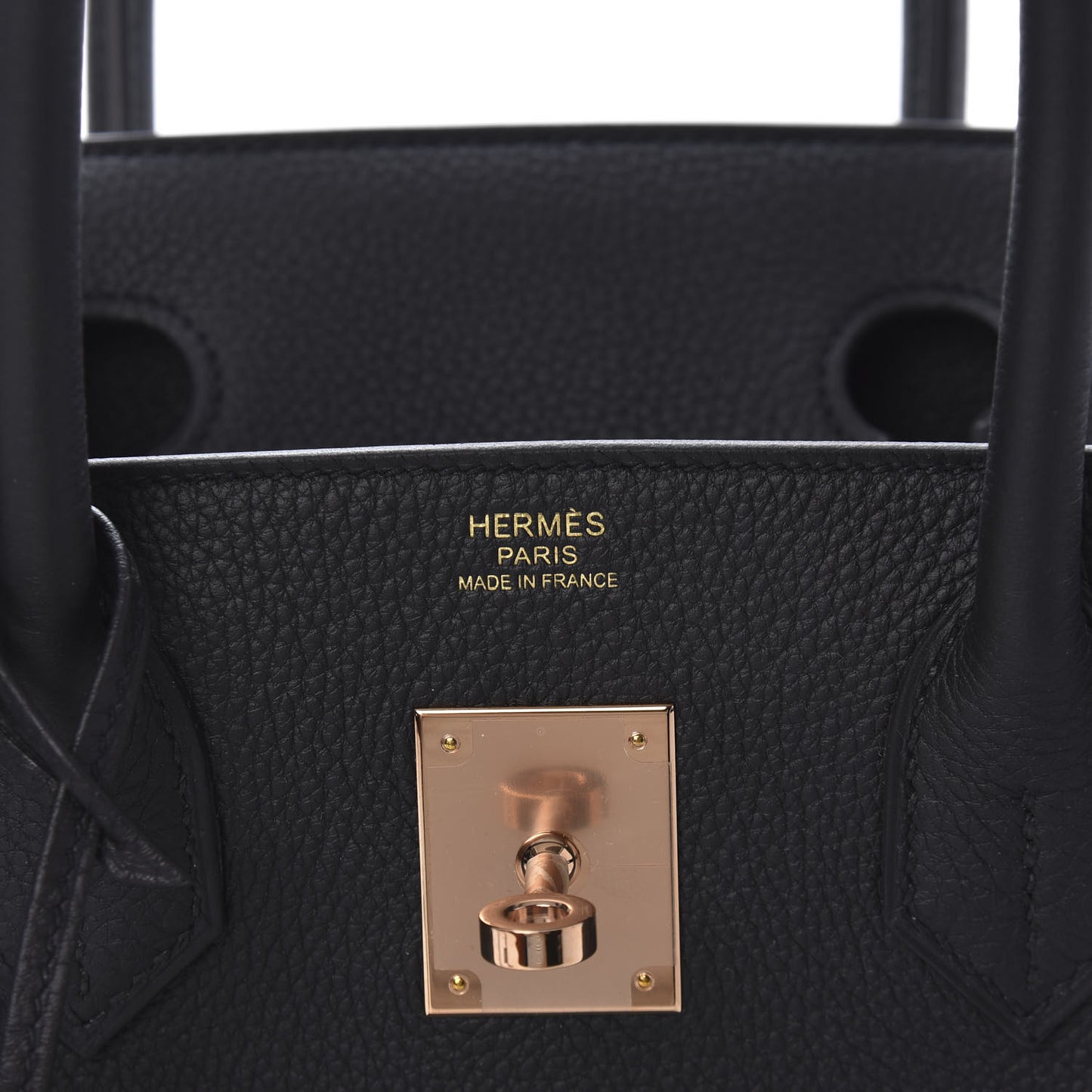 Togo Birkin 30 Black