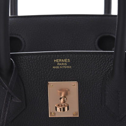 Hermes Togo Birkin 30 Black 8 of 11